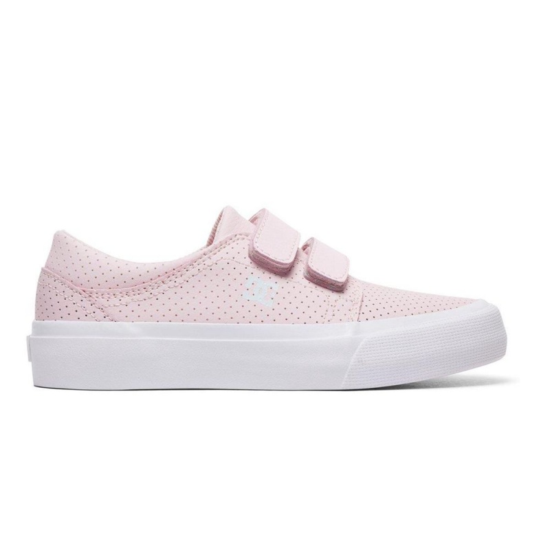 DC Shoes Trase Lasten Skeittikengät Pinkki | NUJV-61409