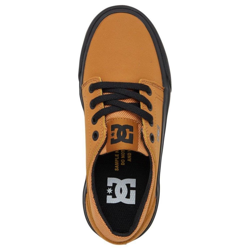 DC Shoes Trase Lasten Skeittikengät Ruskea Mustat | YJWT-64193