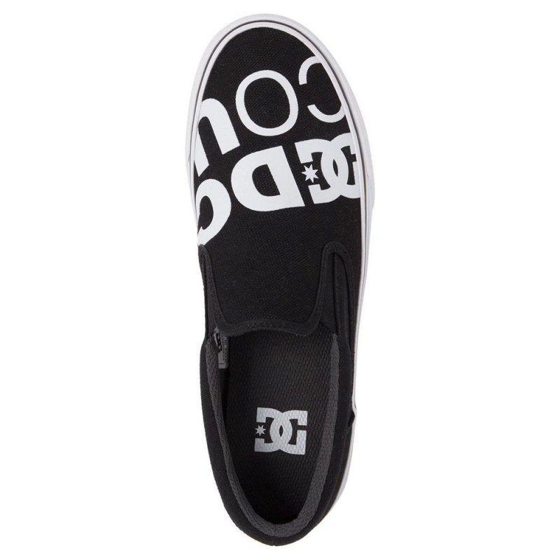 DC Shoes Trase Miesten Skeittikengät Mustat Valkoinen | UNMR-01652