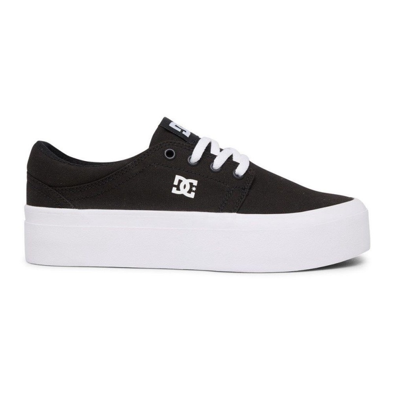 DC Shoes Trase Naisten Skeittikengät Mustat Valkoinen | PKRT-49738