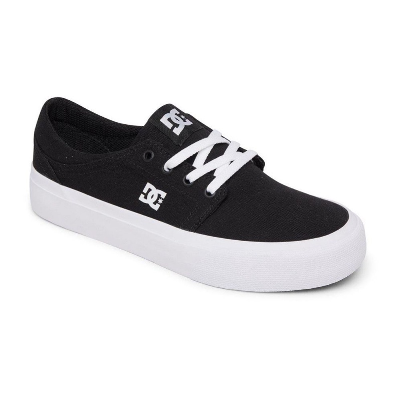 DC Shoes Trase Naisten Skeittikengät Mustat Valkoinen | LYXO-34086