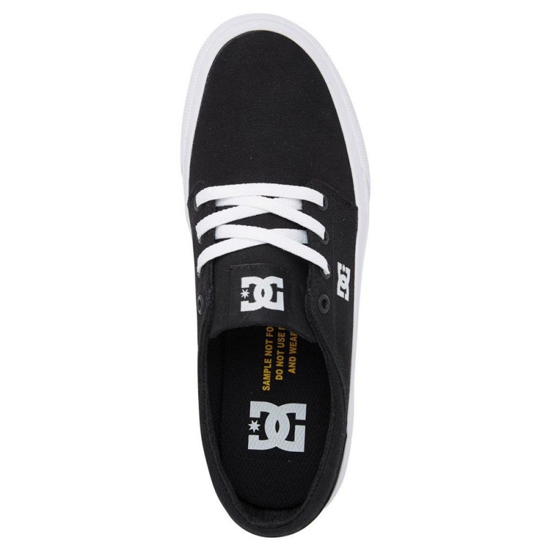 DC Shoes Trase Naisten Skeittikengät Mustat Valkoinen | LYXO-34086