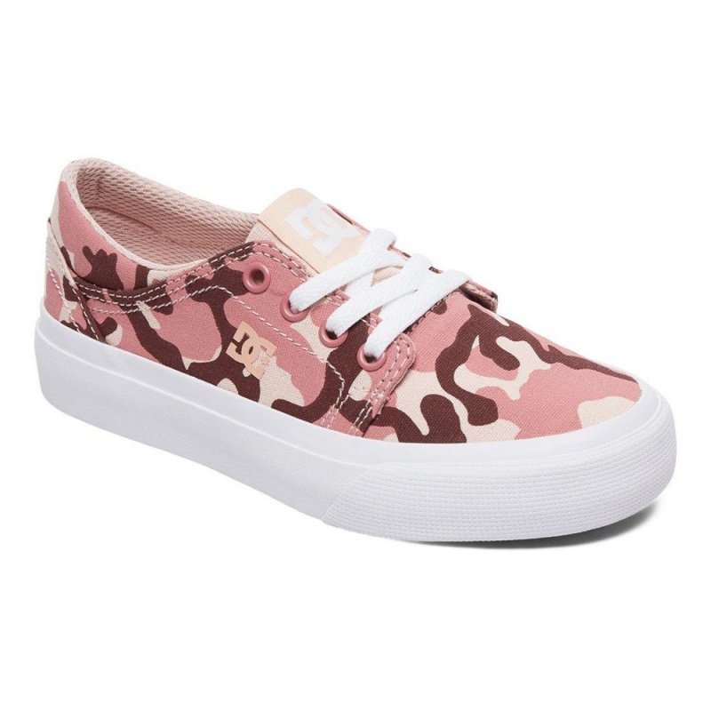 DC Shoes Trase TX Lasten Skeittikengät Pinkki | TBPF-69748