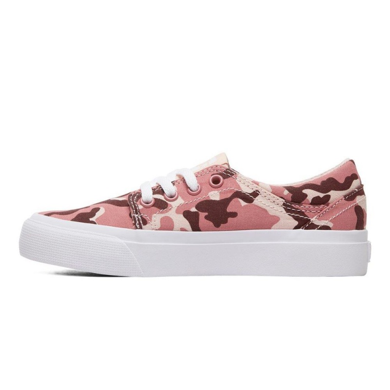 DC Shoes Trase TX Lasten Skeittikengät Pinkki | TBPF-69748