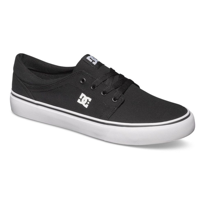 DC Shoes Trase TX Miesten Skeittikengät Mustat Valkoinen | UZSM-06593