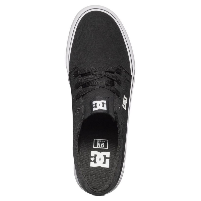 DC Shoes Trase TX Miesten Skeittikengät Mustat Valkoinen | UZSM-06593