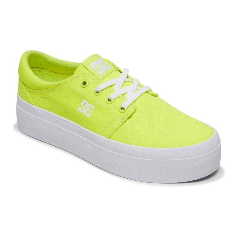 DC Shoes Trase TX Naisten Skeittikengät Keltainen | XKPS-08249