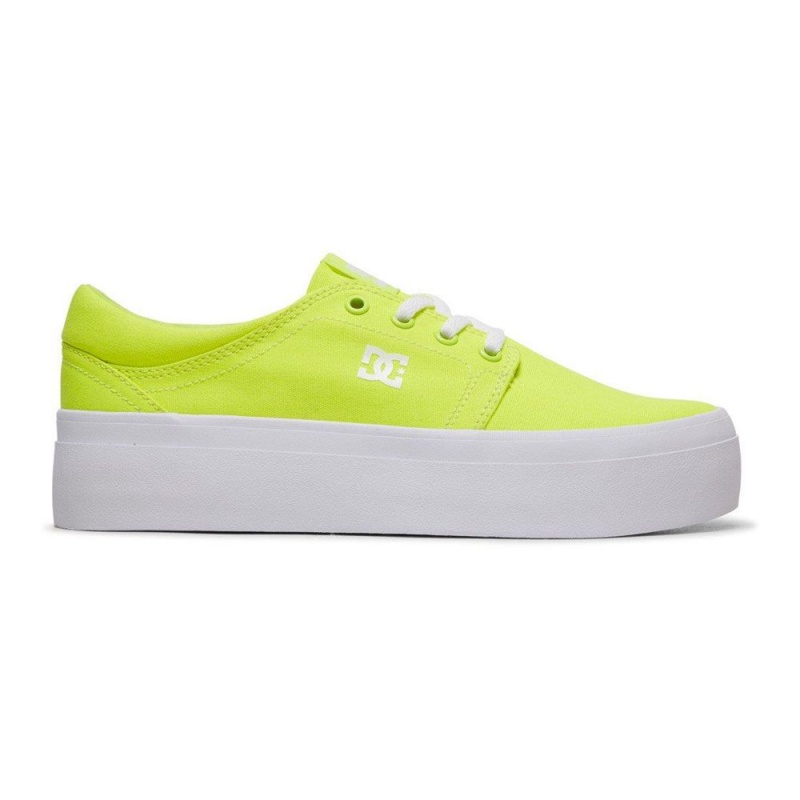 DC Shoes Trase TX Naisten Skeittikengät Keltainen | XKPS-08249