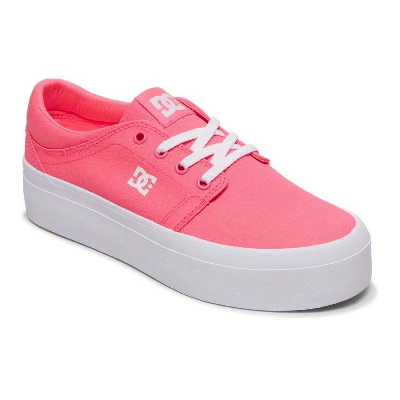 DC Shoes Trase TX Naisten Skeittikengät Tummanpinkki | SEZM-79365