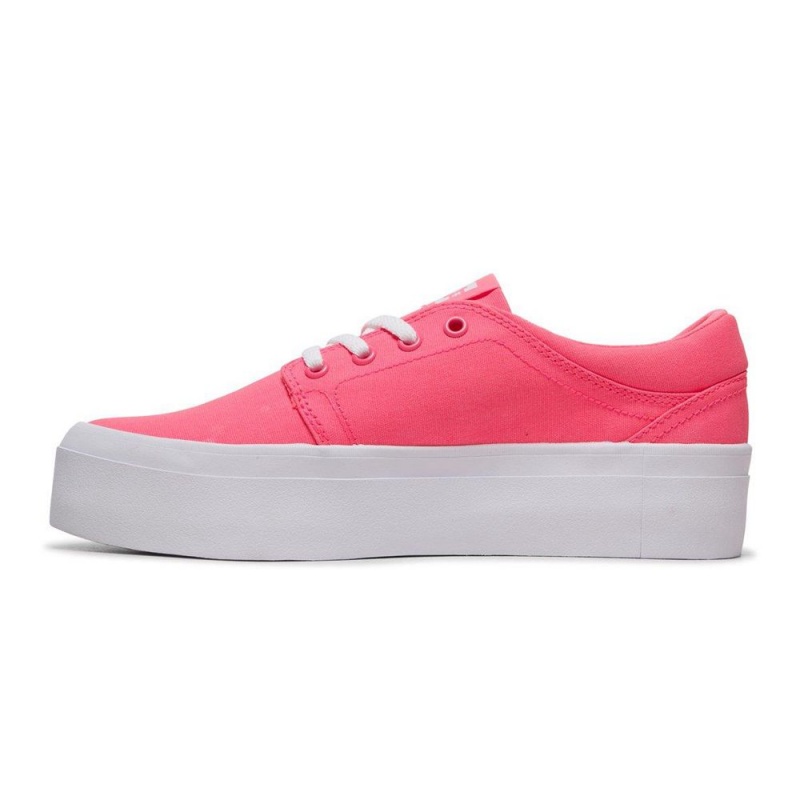 DC Shoes Trase TX Naisten Skeittikengät Tummanpinkki | SEZM-79365