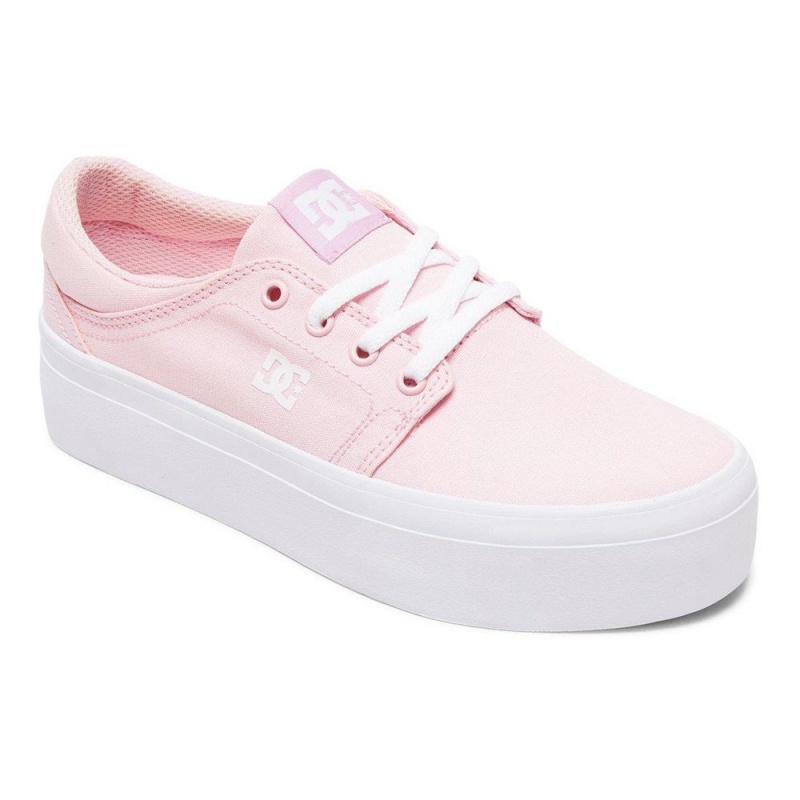 DC Shoes Trase TX Naisten Skeittikengät Vaaleanpinkki | CGUJ-26071