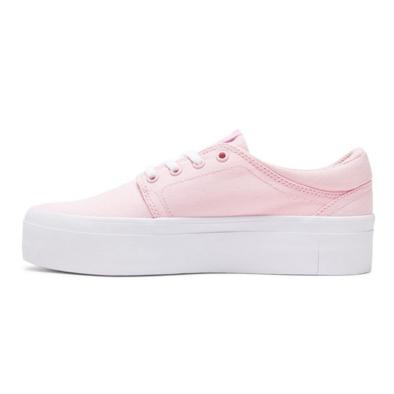 DC Shoes Trase TX Naisten Skeittikengät Vaaleanpinkki | CGUJ-26071