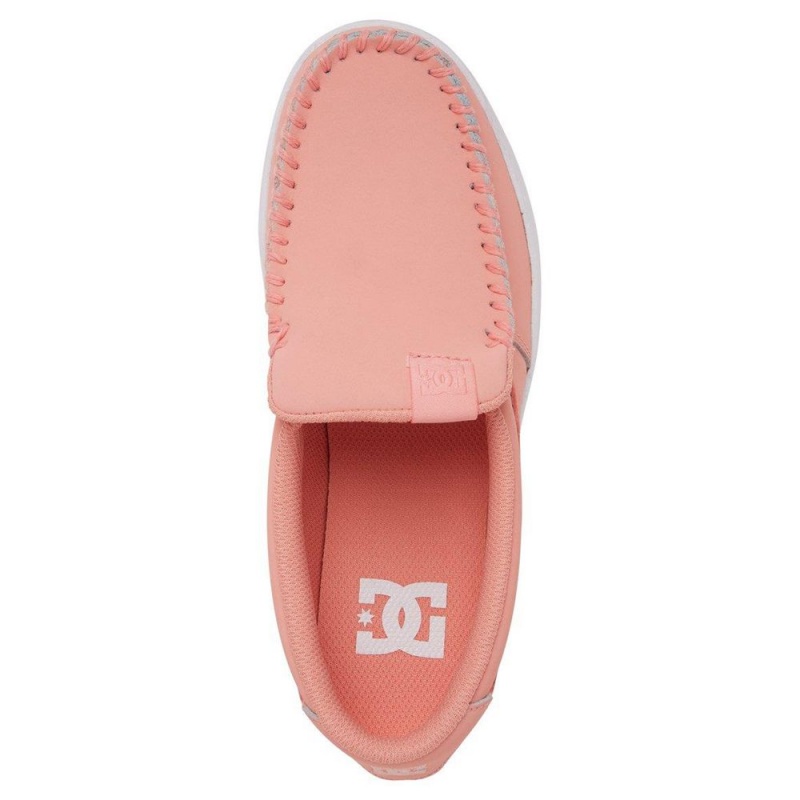 DC Shoes Villain Naisten Skeittikengät Pinkki | YWHI-07659