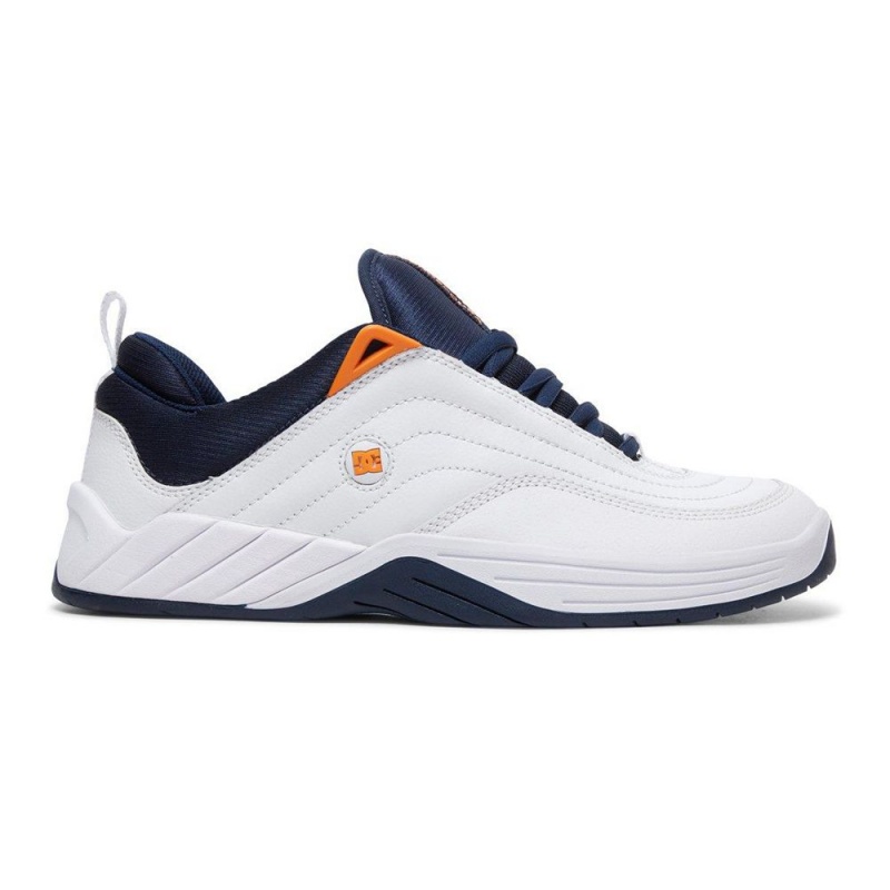 DC Shoes Williams Slim Miesten Tennarit Valkoinen Laivastonsininen | JXAR-53974