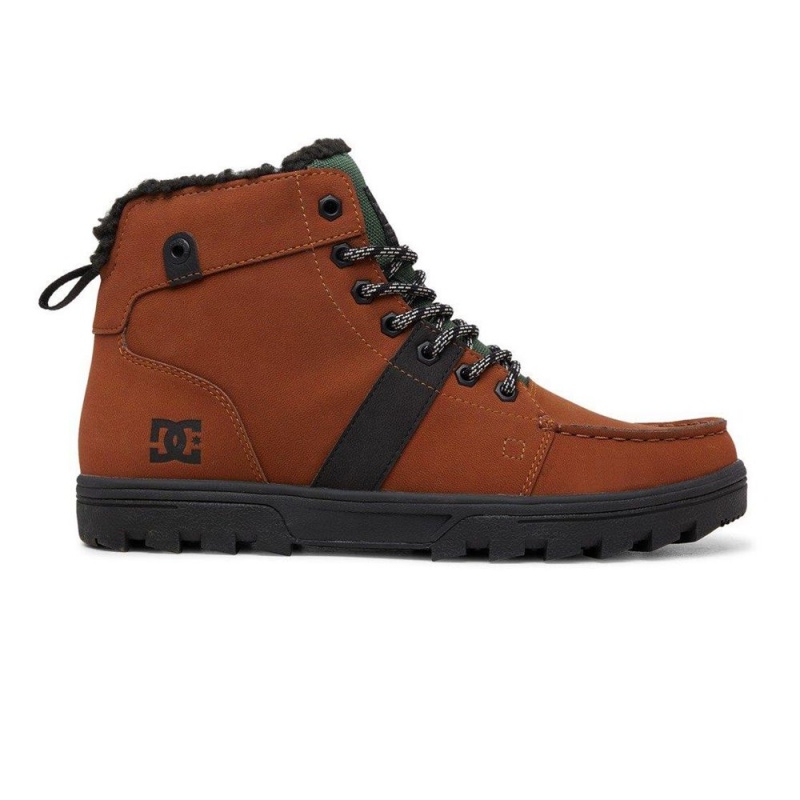 DC Shoes Woodland Miesten Saappaat Ruskea Vihreä | GLHC-07538